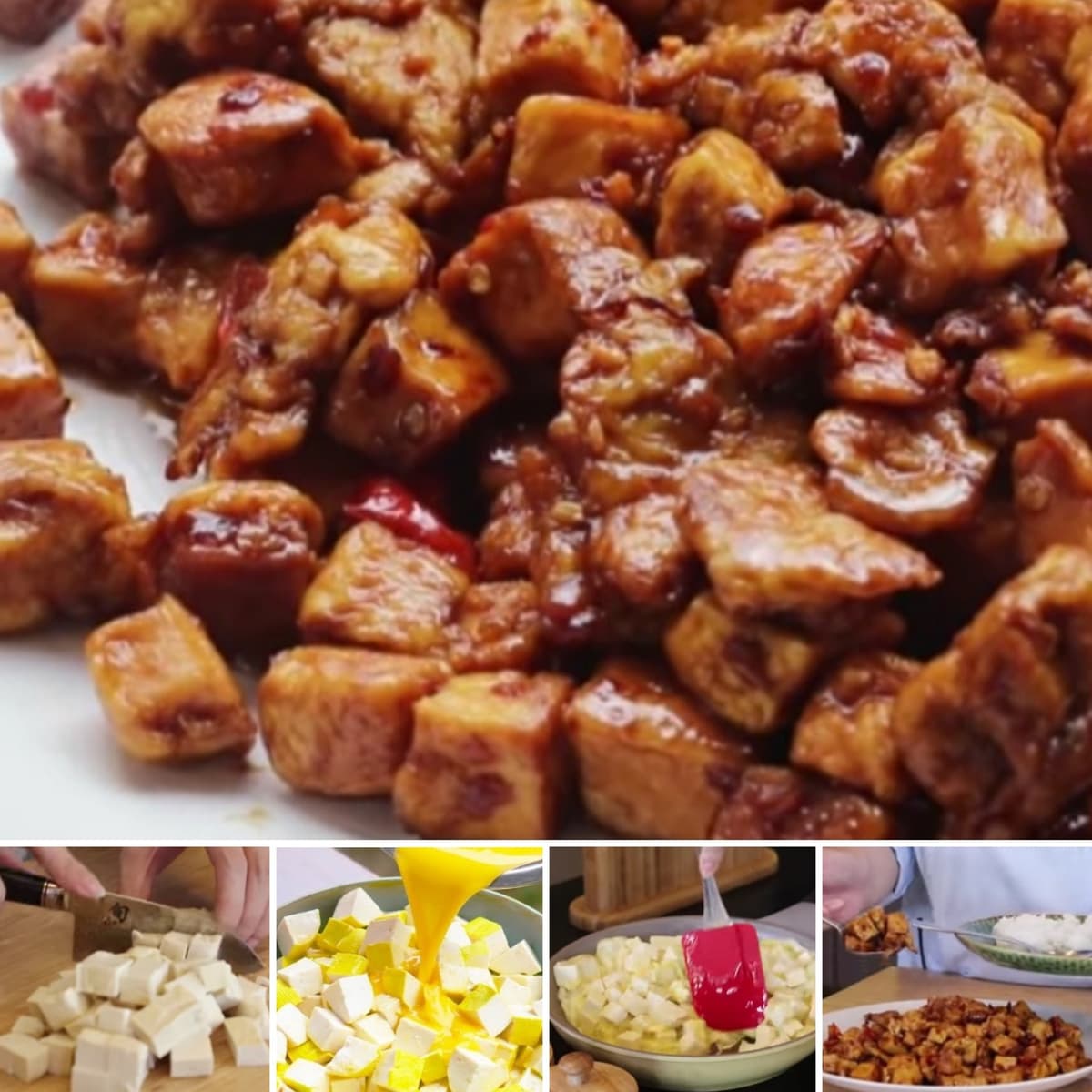 SIMPLE & TASTY: Tofu and Eggs Stir Fry