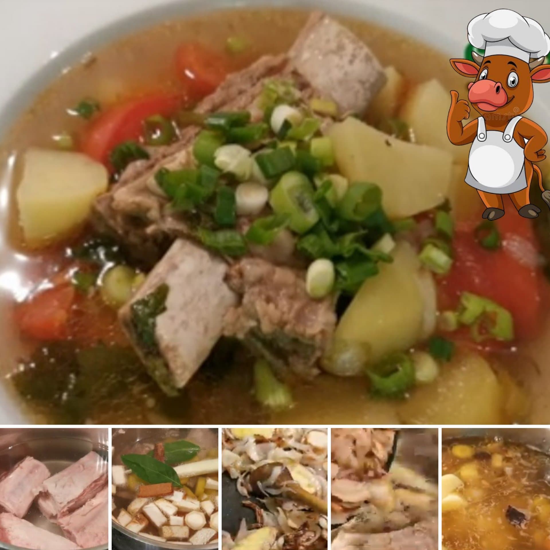 DINNER GETS WARMER: Sup Iga Sapi