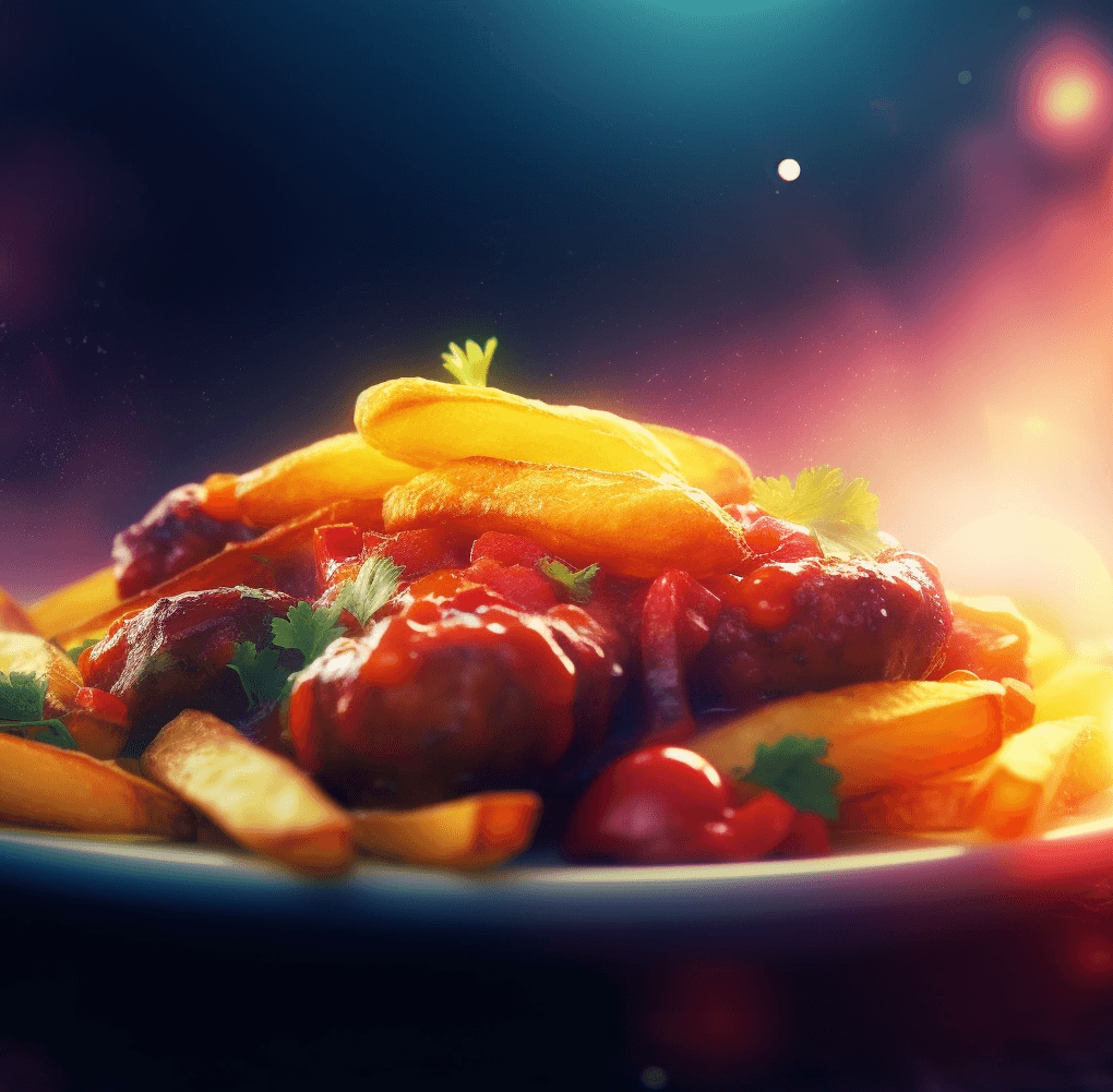 Chorizo Con Patatas Fritas al Ajillo