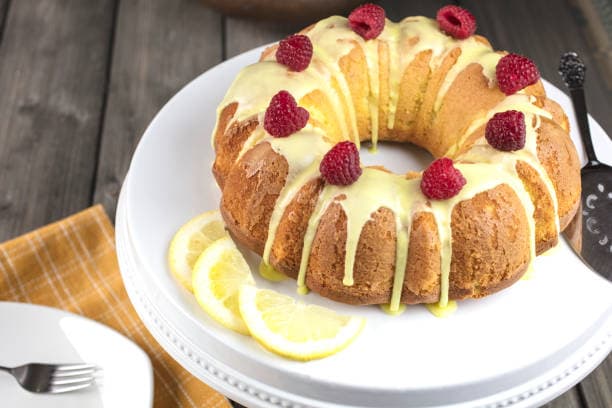 Lemon Raspberry Cake Recipe