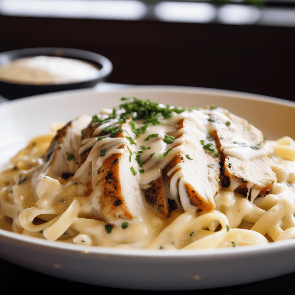Fettuccine Chicken Alfredo