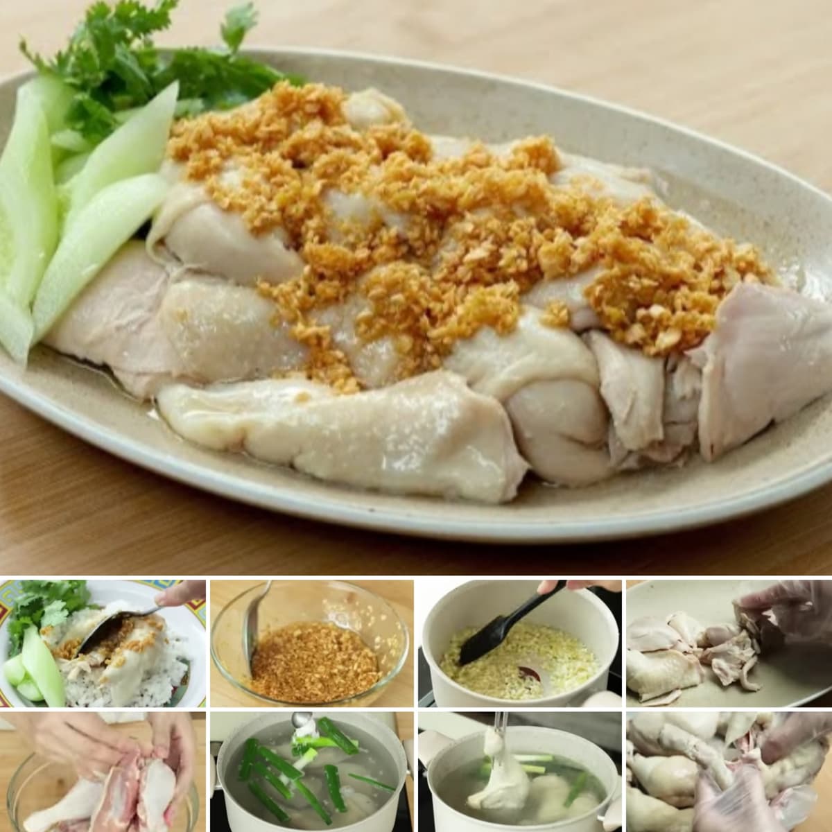 HMMM... YUMMY: Poached Ginger Chicken